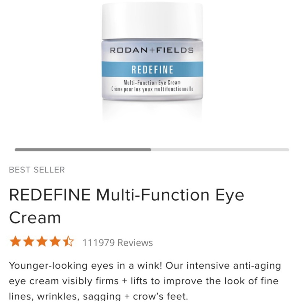 Rodan and Fields Eye Cream